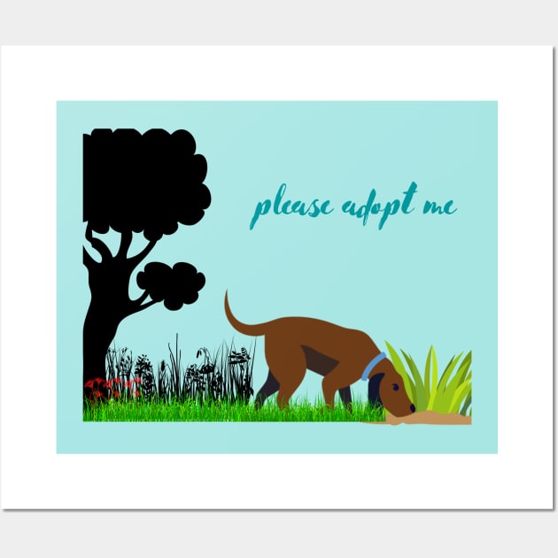 please adopt me Wall Art by my opinion